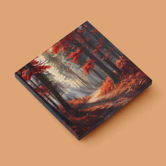 Falling Leaves - Landscape Wall Art