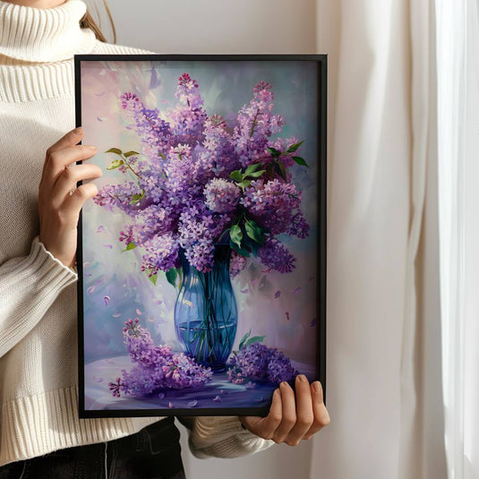 Lavender Bliss - Botanical Floral Wall Art