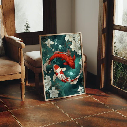 Harmony in Motion - Yin & Yang - Japanese Wall Art