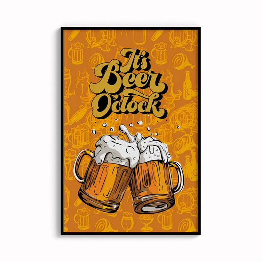 Beer O' Clock - Bar Posters