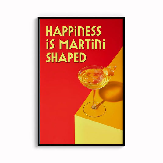 Martini Shaped - Bar Posters