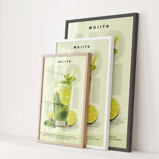 Coctail Posters - Mojito - Bar Posters