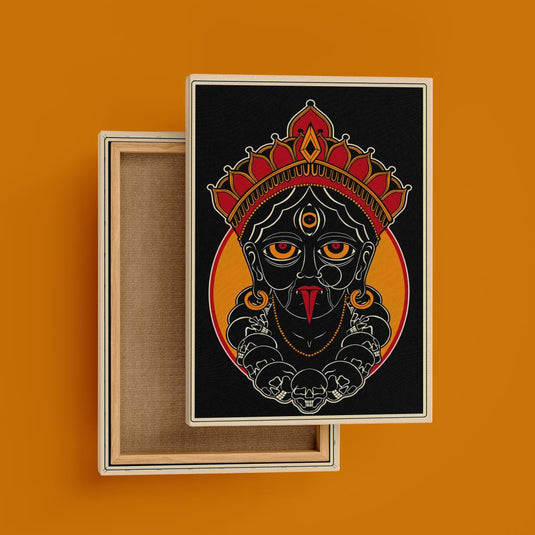 Kali - Embracing The Dark - Religious Wall Art