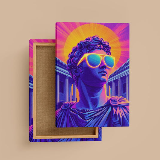 Cool Greek Antiquity Wall Art - Pop Art Style