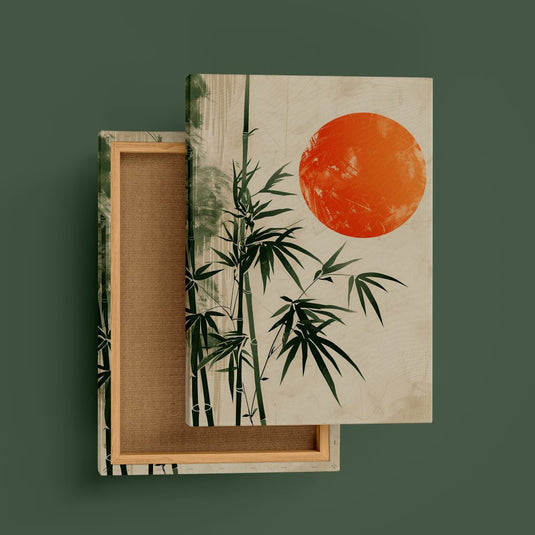 Bamboo Bliss - Wabi Sabi Wall Art
