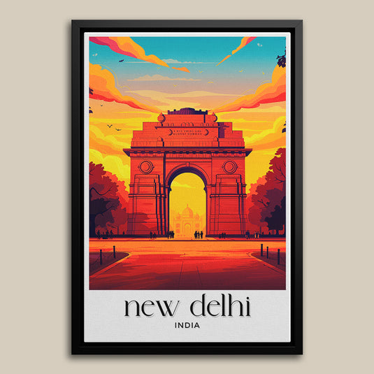 Vibrant Delhi - Travel Wall Art