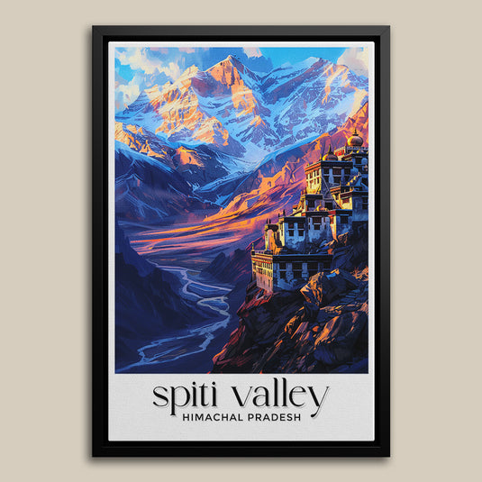 Enchanted Spiti Valley- Travel Wall Art