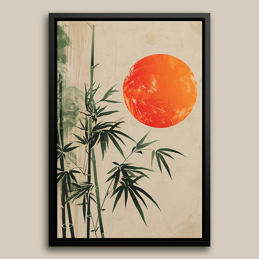 Bamboo Bliss - Wabi Sabi Wall Art