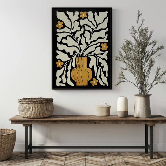 Abstract Garden - Botanical Boho Wall Art