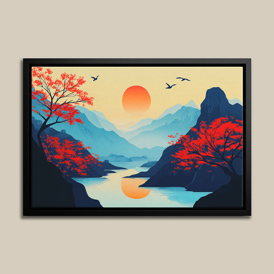 Indigo Wilderness - Landscape Wall Art