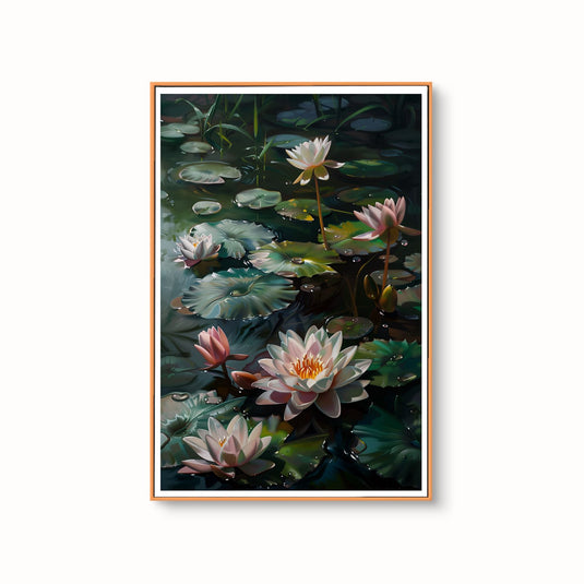 Peaceful Lotus - Floral Art