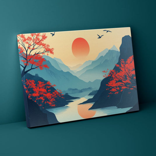 Indigo Wilderness - Landscape Wall Art
