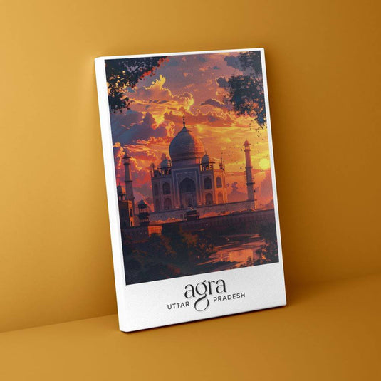 Agra - The City of Taj - Travel Wall Art