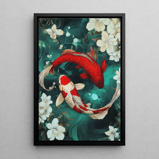 Harmony in Motion - Yin & Yang - Japanese Wall Art