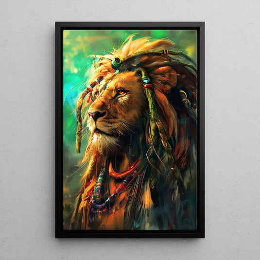 Rastafari King - Animal Wall Art