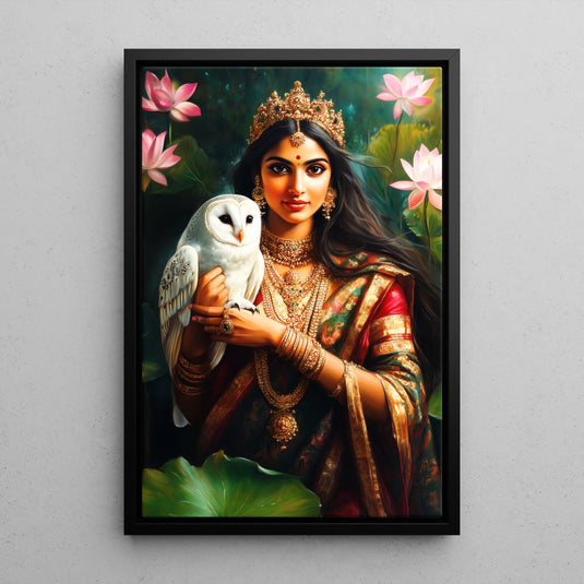 The Radiance of Lakshmi - Religious Wall Art