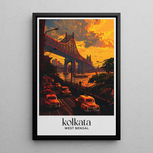 The city of Joy - Kolkata - Travel Wall Art