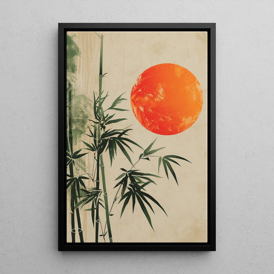 Bamboo Bliss - Wabi Sabi Wall Art