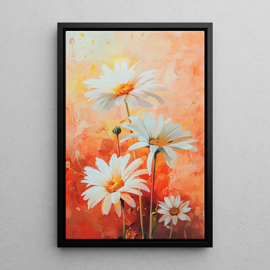 Daisy Daze - Botanical Floral Wall Art