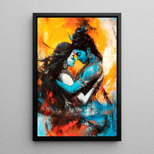 The Cosmic Lovers - Religious Wall Art