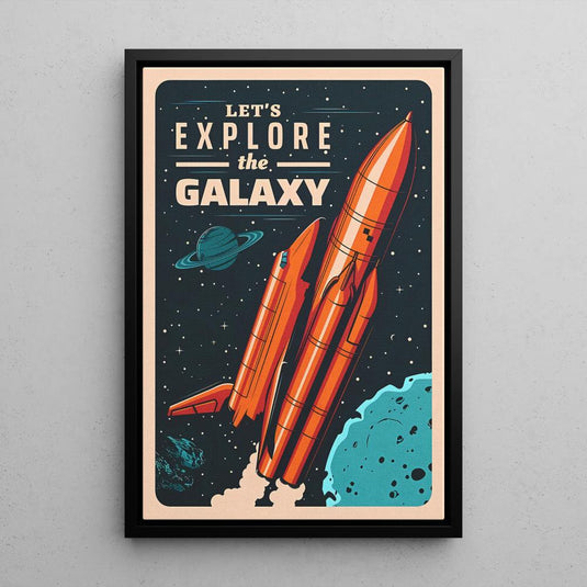 Galaxy Explorer - Space Wall Art