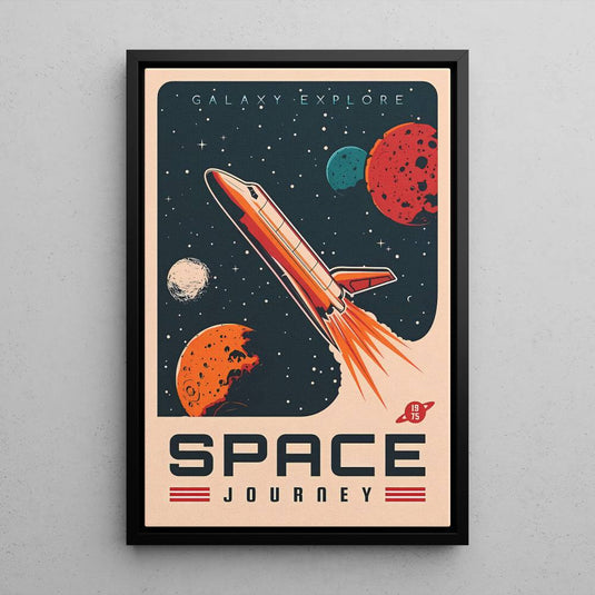 Space Journey - Space Wall Art