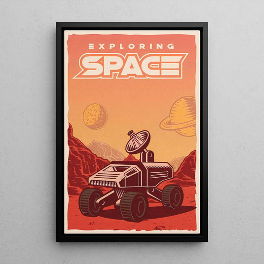 Galactic Rover - Space Wall Art