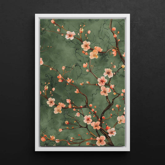 Sage And Blossom - Wabi Sabi Wall Art