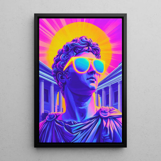 Cool Greek Antiquity Wall Art - Pop Art Style