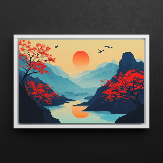 Indigo Wilderness - Landscape Wall Art