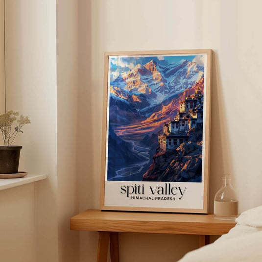 Enchanted Spiti Valley- Travel Wall Art