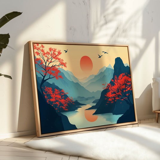 Indigo Wilderness - Landscape Wall Art