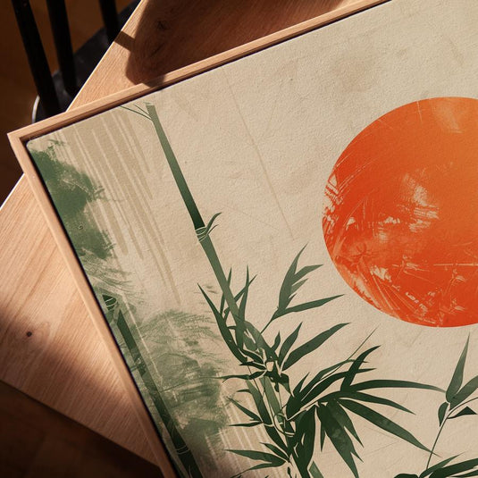 Bamboo Bliss - Wabi Sabi Wall Art