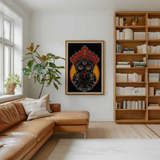 Kali - Embracing The Dark - Religious Wall Art