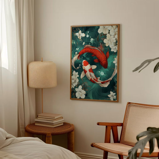 Harmony in Motion - Yin & Yang - Japanese Wall Art