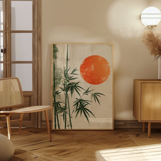 Bamboo Bliss - Wabi Sabi Wall Art