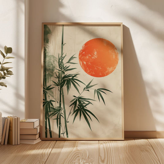 Bamboo Bliss - Wabi Sabi Wall Art