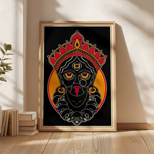 Kali - Embracing The Dark - Religious Wall Art