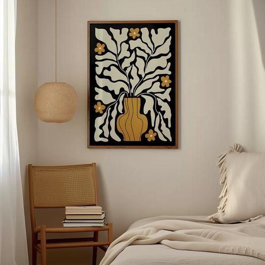 Abstract Garden - Botanical Boho Wall Art