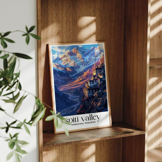 Enchanted Spiti Valley- Travel Wall Art