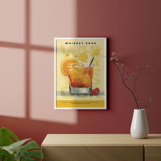 Coctail Posters - Whiskey Sour - Bar Posters