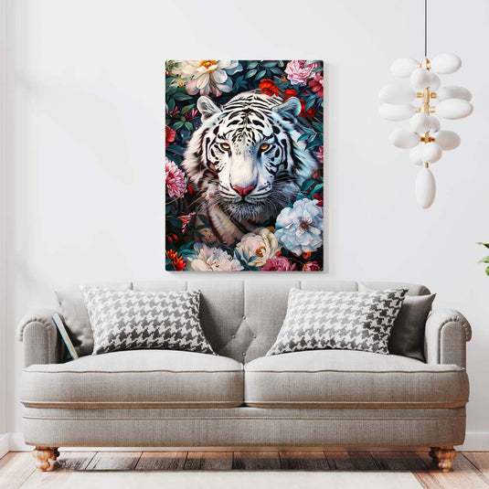 The White Tiger - Animal Wall Art