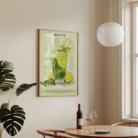 Coctail Posters - Mojito - Bar Posters