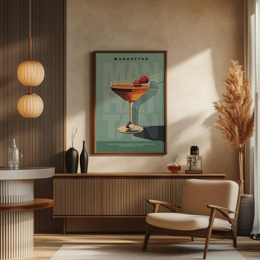 Coctail Posters - Manhattan - Bar Posters