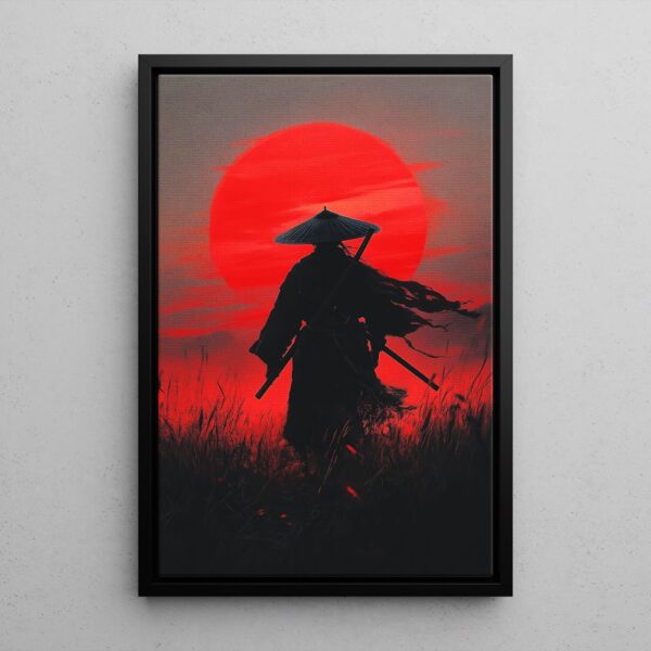 The Lone Samurai - Japanese Wall Art